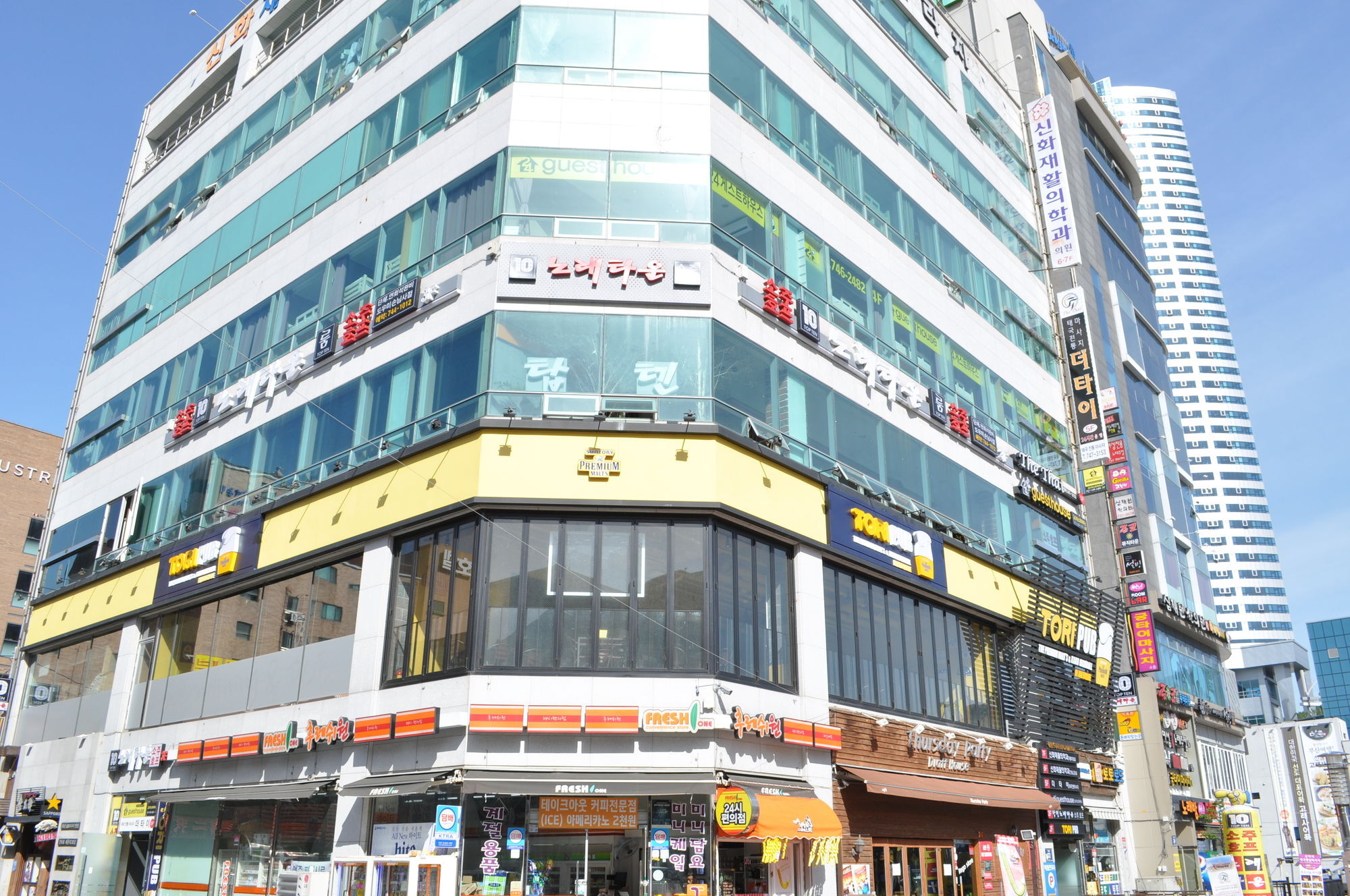 Haeundae Guesthouse Busan Bagian luar foto